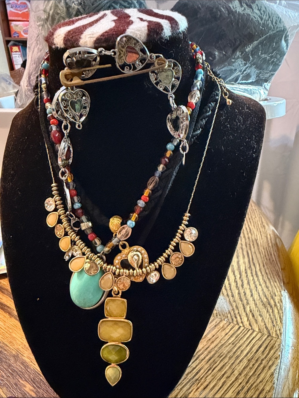 Lots of Necklace and stretch Bracelet
